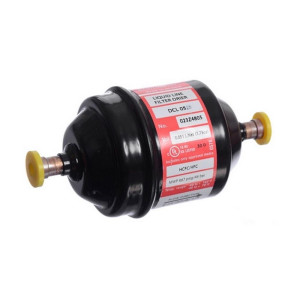 Danfoss 023Z5019 Filtro Secador 3/8pulg linea de Liquido para sistemas de aire acondicionado y refrigeracion DCL 053S Soldable 2.8-4.1tons Unidireccional 11.3cm Largo 5.8cm Ancho