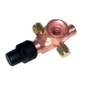 Danfoss 8168031 V06 1 pulg Rotolock x 1/2 ODF Soldable, Valvula de Servicio para Compresores Danfoss 8168031 V06 1 pulg Rotolock x 1/2 ODF Soldable, Valvula de Servicio para Compresores