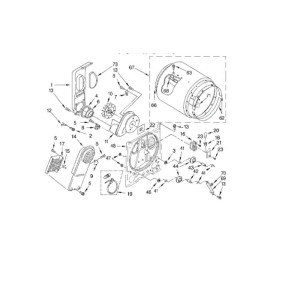 Appli Parts 279711AP Turbina Secadora remplazo 694089AP Appli Parts 279711AP Turbina Secadora remplazo 694089AP