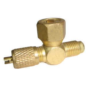 Appli Parts APAT-3X14 Valvula de Acceso T 9603AP 1/4 pulg M Flare Acceso x 1/4 pulg M Flare x 1/4 pulg H Flare con Conector en Extremo Appli Parts APAT-3X14 Valvula de Acceso T 9603AP 1/4 pulg M Flare Acceso x 1/4 pulg M Flare x 1/4 pulg H Flare con Conector en Extremo