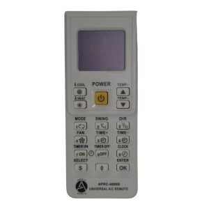 Appli Parts APRC-4000B Control Remoto Universal para Aire Acondicionado, LCD 1.5 pulg, Centigrados, 4.000 Frecuencias Appli Parts APRC-4000B Control Remoto Universal para Aire Acondicionado, LCD 1.5 pulg, Centigrados, 4.000 Frecuencias