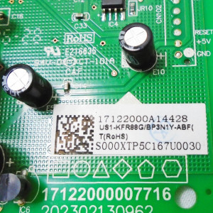 Tarjeta A.A. mini split Ecox Unidad Interna US1-KFR88G/BP3N1Y-ABF(T0)-W.JD.GN.WXNK.NK2.1(SS) RoHS 17122000A14428
Sirve: EDEM030H18B