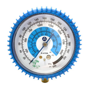 Appli Parts APMG-GA1L Esfera Manometro para Baja refrigerante R410a con Conexion SAE 1/4 de pulg, para Refrigeracion Aire acondicionado Reemplazo universal Herramientas HVAC  Appli Parts APMG-GA1L Esfera Manometro para Baja refrigerante R410a con Conexion SAE 1/4 de pulg, para Refrigeracion Aire acondicionado Reemplazo universal Herramientas HVAC