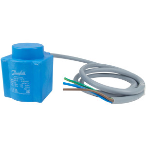 Danfoss 018F6260 Bobina para Solenoide 110 V, 60 Hz, 11 W, 115 V, 50 Hz, 13 W, con Cable de 1 m, IP 67, BF115CS Danfoss 018F6260 Bobina para Solenoide 110 V, 60 Hz, 11 W, 115 V, 50 Hz, 13 W, con Cable de 1 m, IP 67, BF115CS