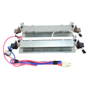 Appli Parts APDH-8G442 Resistencia Deshielo Vidrio 21 cm (8-1/4 pulg), 110 V, 2 piezas, para Descongelamiento de Refrigeradoras remplaza WR51X442AP, WR51X442 Appli Parts APDH-8G442 Resistencia Deshielo Vidrio 21 cm (8-1/4 pulg), 110 V, 2 piezas, para Descongelamiento de Refrigeradoras remplaza WR51X442AP, WR51X442