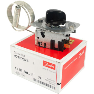 Danfoss 077B7274 Termostato de control refrigerador 077B6039 Cut-in Frio 4.5C Cut-out Frio -10.5C Cut-in Caliente 4.5C Cut-Out Caliente -4.0C Capilar 1200mm
B6 CT-35-D
 Danfoss 077B7274 Termostato de control refrigerador 077B6039 Cut-in Frio 4.5C Cut-out Frio -10.5C Cut-in Caliente 4.5C Cut-Out Caliente -4.0C Capilar 1200mm
B6 CT-35-D