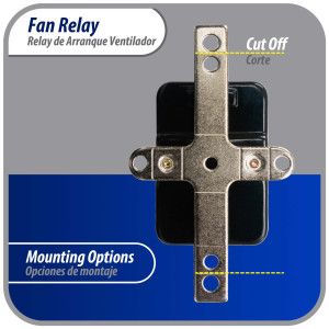 Appli Aprts APFR-380 Rele de ventilador 90-380 de conmutacion de Fan Relay, SPST, Polo Sencillo, Tiro Sencillo, bobina de 24 V, CA, Normalmente Abierto,Normalmente Cerrado, Soporte de ajuste multiple, Aplicacion Universal Appli Aprts APFR-380 Rele de ventilador 90-380 de conmutacion de Fan Relay, SPST, Polo Sencillo, Tiro Sencillo, bobina de 24 V, CA, Normalmente Abierto,Normalmente Cerrado, Soporte de ajuste multiple, Aplicacion Universal