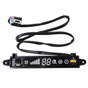 Tarjeta Display para Aire Acondicionado Unidad Interna Evaporador CACE-KFR90G/BP2N1Y-CC12(C5)-W.D.01.XK1.1 RoHS 203333190104 17222000002769 incluye 17122000006972 sirve ecox
