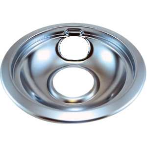 Whirlpool WPW10196406 Plato Con Hueco 6 Pulgadas Cromado Estufa Whirlpool WPW10196406 Plato Con Hueco 6 Pulgadas Cromado Estufa
