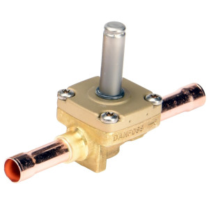 Danfoss 032L3267 Valvula Solenoide 1-3/8 pulg, EVR 22 Soldable (Solo Cuerpo),Normalmente Cerrada 032L3267 032F3267