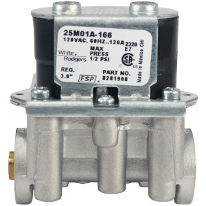 Whirlpool 279923 Valvula de Gas para Secadora, Original OEM, Compatible con W10622159 W10304604 W10500695 8281915 8281914 8281912 8281911 8281908 694054