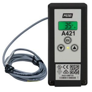 PENN A421ABC-02C Control Temperatura Electronico JCI 120/240 VAC, -40 C a 100 C, IP20, Incluye sensor de temperatura A99BB-200C de 2 metros PENN A421ABC-02C Control Temperatura Electronico JCI 120/240 VAC, -40 C a 100 C, IP20, Incluye sensor de temperatura A99BB-200C de 2 metros
