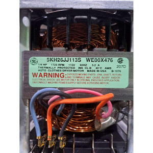 GE WE17X10010 Motor Secadora
Sirve: 4056 WE17X32 WE17X28 WE00X476 We25x10019 5KH26JJ113S/2S