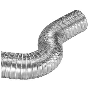 Lambro Usa 304T Ducto de Aluminio Flexible 5 pulg X 8 pies Lambro Usa 304T Ducto de Aluminio Flexible 5 pulg X 8 pies