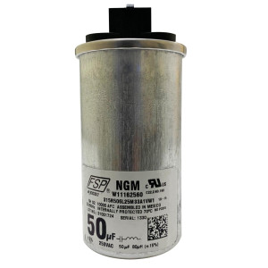 Whirlpool W11395618 Capacitor 50mfd 250vac 50-60hz 
Sirve: W10390446 WPW10625046 W10625046 W11158831 W10866250 W11162560
 Whirlpool W11395618 Capacitor 50mfd 250vac 50-60hz 
Sirve: W10390446 WPW10625046 W10625046 W11158831 W10866250 W11162560