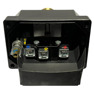 PENN F261KAH-V01C Interruptor Switch de flujo modelo estandar con tipo 3R (NEMA) JCI, incluye paletas de acero inoxidable de 1, 2, 3 y 6 pulgadas, arandela dentada y tornillo