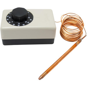 Danfoss 060H1708 UT 72, Termostato Mecanico, -30 a 30 C, Capilar de Cobre 3 m, Auto Reseteo, SPDT, Cerramiento IP20 Danfoss 060H1708 UT 72, Termostato Mecanico, -30 a 30 C, Capilar de Cobre 3 m, Auto Reseteo, SPDT, Cerramiento IP20