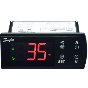 Danfoss ERC 213 Controlador Electronico Refrigeracion 220V,50/60Hz, Pantalla Roja, 3 Relay Salida, 2 Entradas de Sensor de Temperatura 080G3457
 Danfoss ERC 213 Controlador Electronico Refrigeracion 220V,50/60Hz, Pantalla Roja, 3 Relay Salida, 2 Entradas de Sensor de Temperatura 080G3457