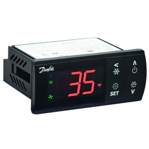 Danfoss ERC 213 Controlador Electronico Refrigeracion 220V,50/60Hz, Pantalla Roja, 3 Relay Salida, 2 Entradas de Sensor de Temperatura 080G3457
 Danfoss ERC 213 Controlador Electronico Refrigeracion 220V,50/60Hz, Pantalla Roja, 3 Relay Salida, 2 Entradas de Sensor de Temperatura 080G3457