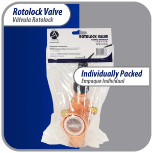 Appli Parts APRV-VA02 Valvula Rotolock V02 1-3/4 pulg x 1-1/8 pulg Soldable con puertos de acceso de 1/4 pulg Universal para sistemas de refrigeracion y aire acondicionado Appli Parts APRV-VA02 Valvula Rotolock V02 1-3/4 pulg x 1-1/8 pulg Soldable con puertos de acceso de 1/4 pulg Universal para sistemas de refrigeracion y aire acondicionado