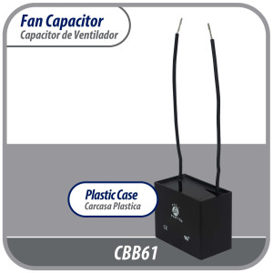 Condensador/ Capacitor Appli Parts 2 Mfd 250vac Rectangular 2 Cables
Ref. Con-2-250
Appli Parts Condensador Capacitor de ventilador 2 mfd (microfaradios) uf 250VAC con 2 cables compatible con cualquier marca de igual capacitancia 3.7cm Ancho 1.5cm Pr