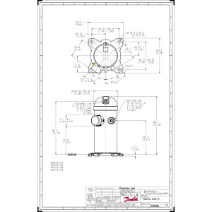 Danfoss HRH038U2LP6 3.2 tons 38.000 btu/h R410A Compressor Scroll para Aire Acondicionado 208-230/3/60 (V/Ph/Hz) Descarga 1/2 pulg, Succion 3/4 pulg, ODF, PVE Oil 121L1171, 121L1268 Danfoss HRH038U2LP6 3.2 tons 38.000 btu/h R410A Compressor Scroll para Aire Acondicionado 208-230/3/60 (V/Ph/Hz) Descarga 1/2 pulg, Succion 3/4 pulg, ODF, PVE Oil 121L1171, 121L1268