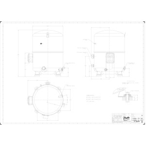 Danfoss MTZ144HV4VE 12HP R404,R407,R134,R448, MBP Compresor Reciprocante para Refrigeracion 400/3/50 460/3/60 (V/Ph/Hz),Descarga 1-1/4 in V04, Succion 1-3/4 in V02, Rotolock,Aceite POE,MTZ144-4V Danfoss MTZ144HV4VE 12HP R404,R407,R134,R448, MBP Compresor Reciprocante para Refrigeracion 400/3/50 460/3/60 (V/Ph/Hz),Descarga 1-1/4 in V04, Succion 1-3/4 in V02, Rotolock,Aceite POE,MTZ144-4V