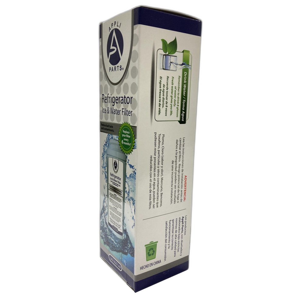 Appli Parts UKF8001AXXAP Filtro de Agua nevera refrigerador remplazo 9006, Everydrop EDR4RXD1 Filtro  4, UKF8001 W10790818 UKF8001AXX 4396395 67006470 W10790818