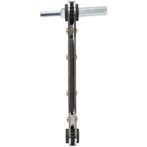 Uniweld 70022 Llave Ratchet, 3/16 y 1/4 pulg apertura Cuadrada, 3/8 y 5/16 pulg apertura Cuadrada, con Adaptador Dual para Valvula exagonal de 3/16 y 5/16