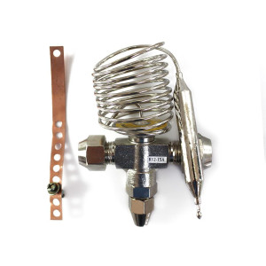 Appli Parts 1.5 Ton R-12 Valvula de Expansion 3/8 x 1/2 pulg SAE Ecualizacion Interna Appli Parts 1.5 Ton R-12 Valvula de Expansion 3/8 x 1/2 pulg SAE Ecualizacion Interna